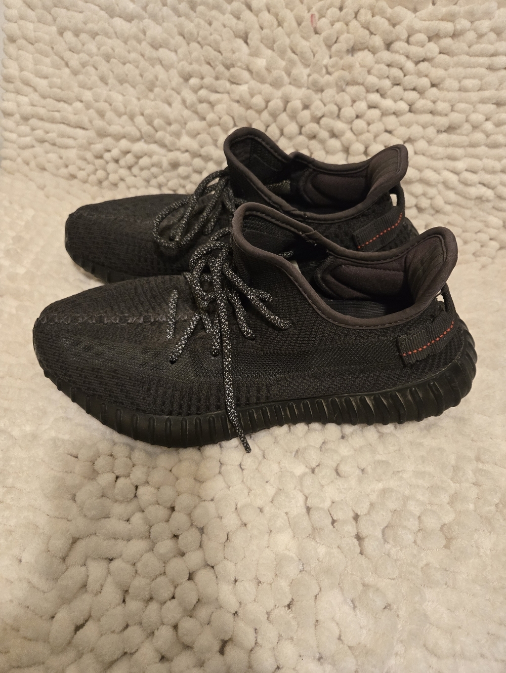 Adidas Yeezy Boost 350 V2 Black (Non-Reflective) Athletic Sneakers